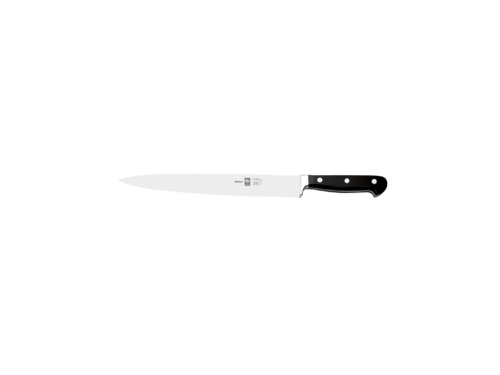 Carving Knife - Forged Steel - Black - 180mm