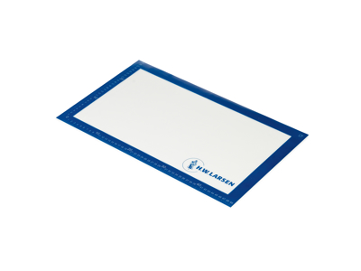 Baking mat, 53x32.5 cm, with cm-measurements, withstands -40 to +280 °C