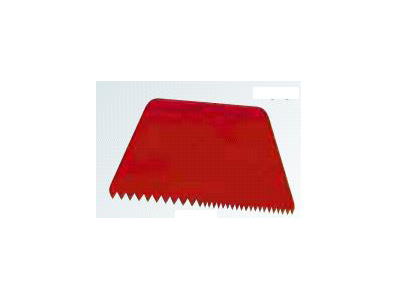 Decoration comb 216 x 128mm trapezoid TEETH