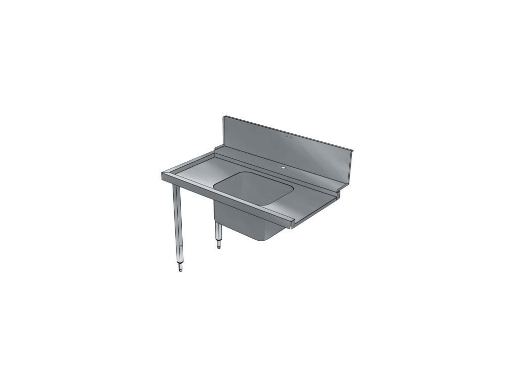 Entrance table 800 mm w/sink V>H