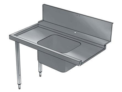Entrance table 800 mm w/sink V>H