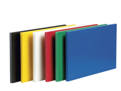 Cutting board polyd White 75x40x2 cm with dup