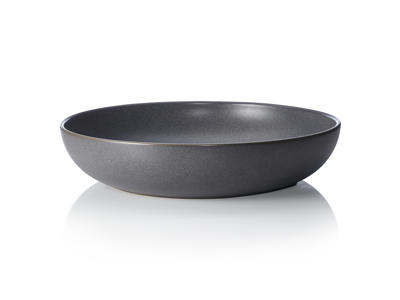 Serving Bowl - Stoneware - Gray - 330x330x70mm - 3L - Dishwasher Safe - Stackable