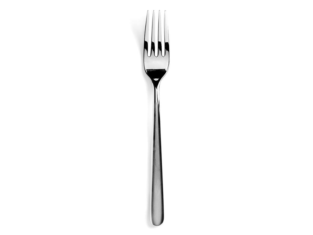 Fork Satin 20.5 cm Stainless steel Courchevel