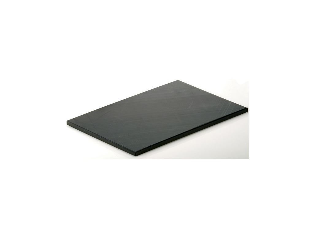 Cutting board polyd Black 30x20x1 cm