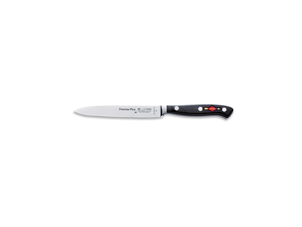 Herb knife, F. Dick Premier Plus, 13 cm, wavy edge