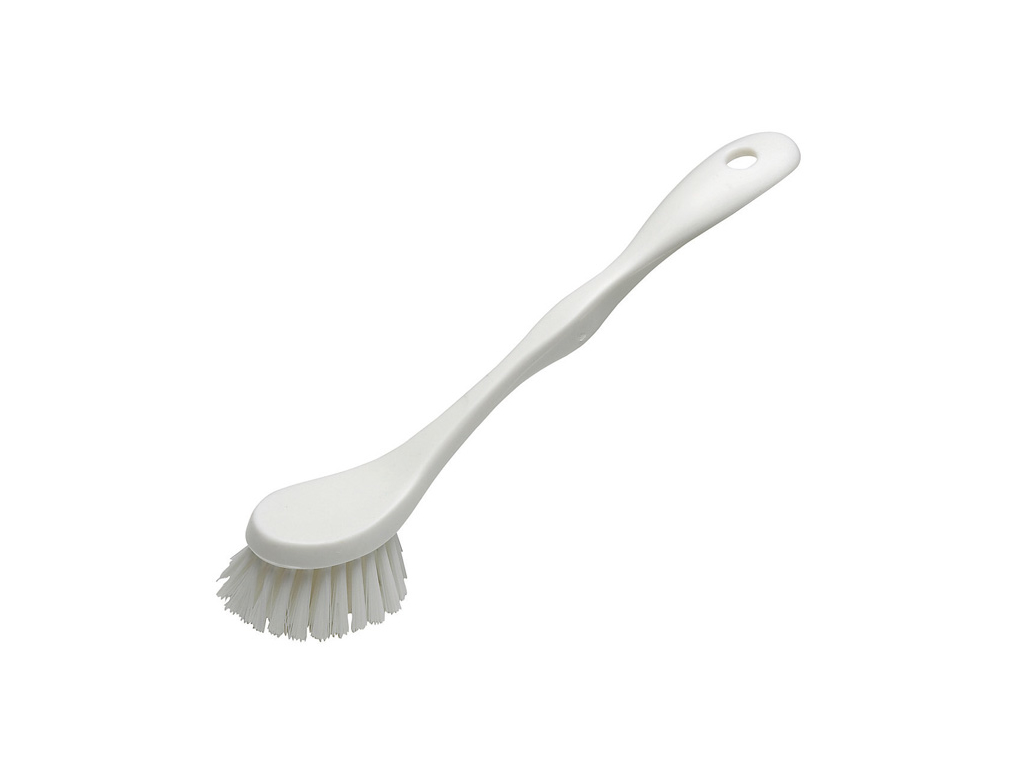 Dishwashing brush white