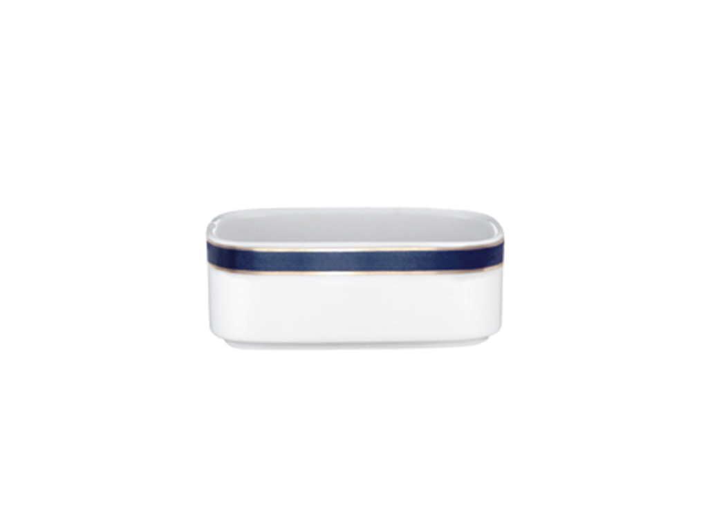 Corpo Blue Sugar Bowl Rectangular