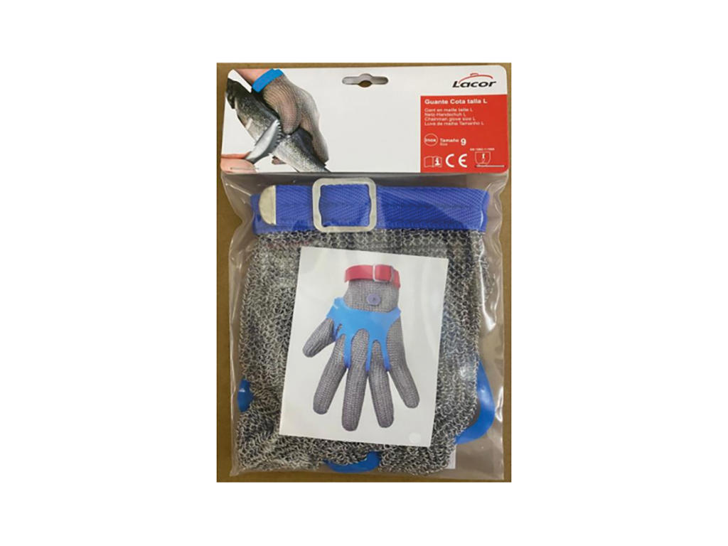 Brynje Glove Blue Reversible L 192 mm