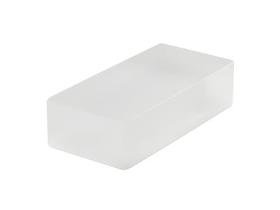 Tray for serving 16.5x8 cm White Mealplak
