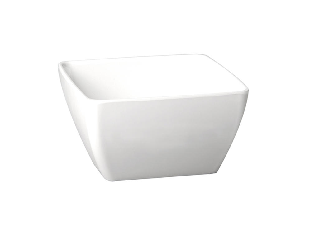 Melamine bowl White 9 x 9 cm, H: 4 cm