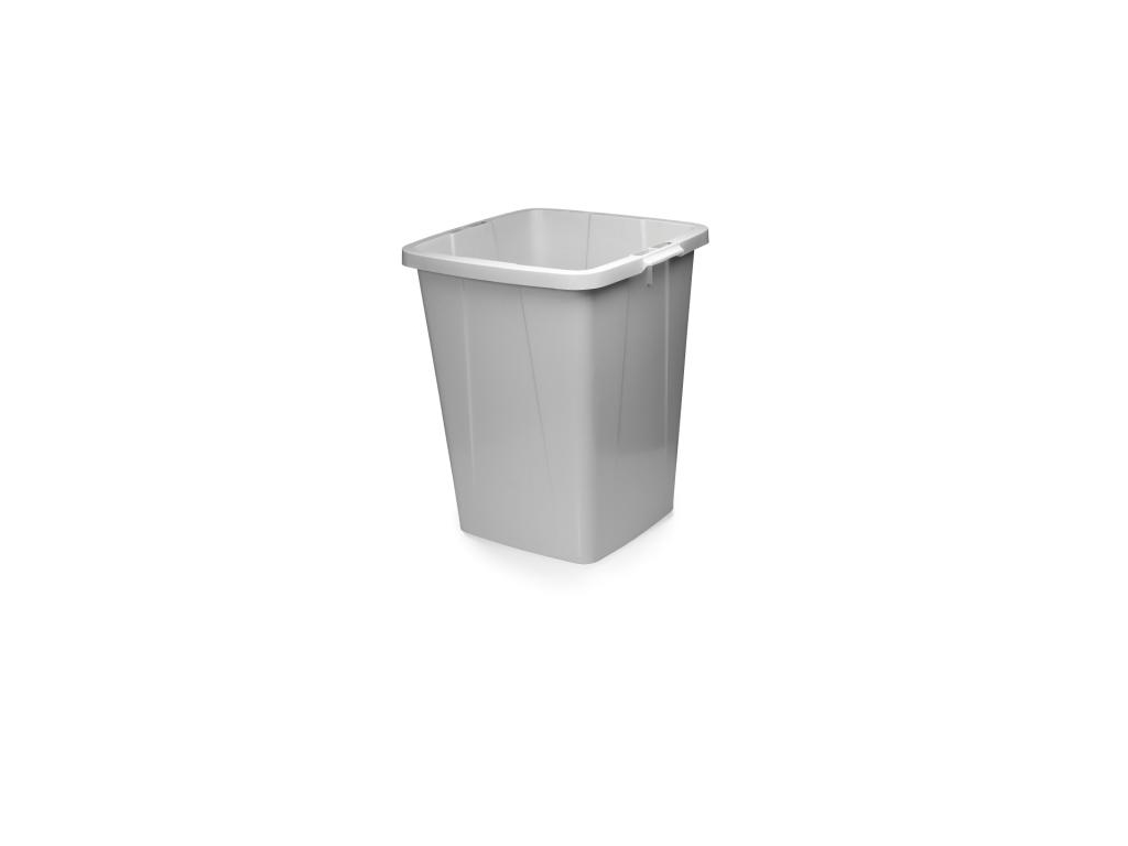 Plastic bucket w/lid 90 ltr. 48x51x60 cm.