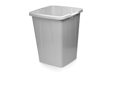 Plastic bucket w/lid 90 ltr. 48x51x60 cm.