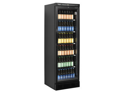 Display refrigerator 358 ltr. Black +2.+10