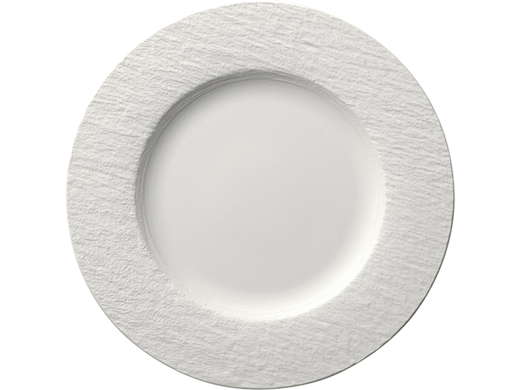 The Rock plate white Ø27 cm