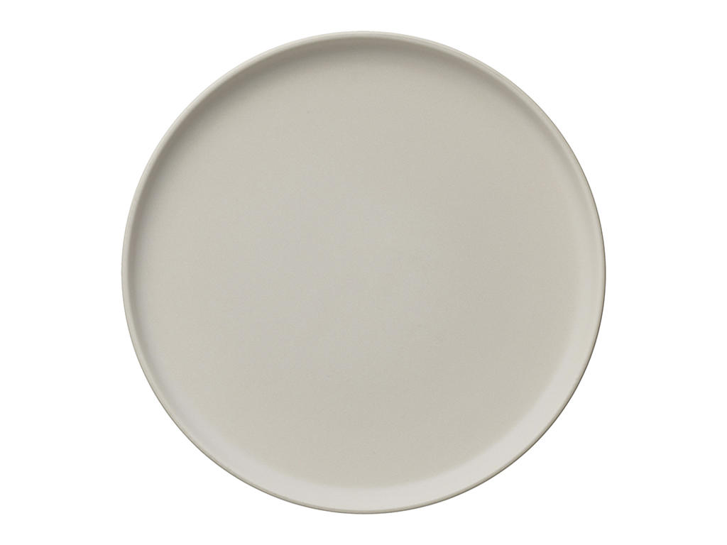 Plate - Stoneware - White - Ø28cm - 30mm - Dishwasher Safe - Stackable