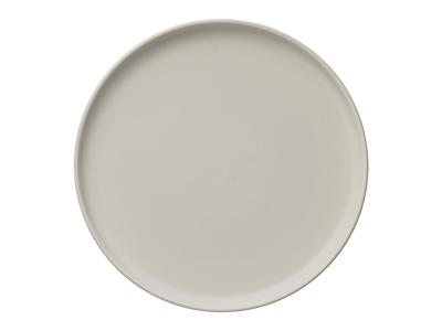 Plate - Stoneware - White - Ø28cm - 30mm - Dishwasher Safe - Stackable