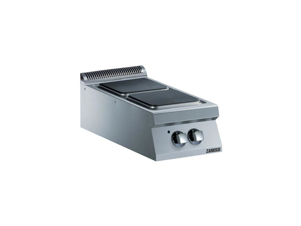 Cooking table 2 square plates el 400 mm 9