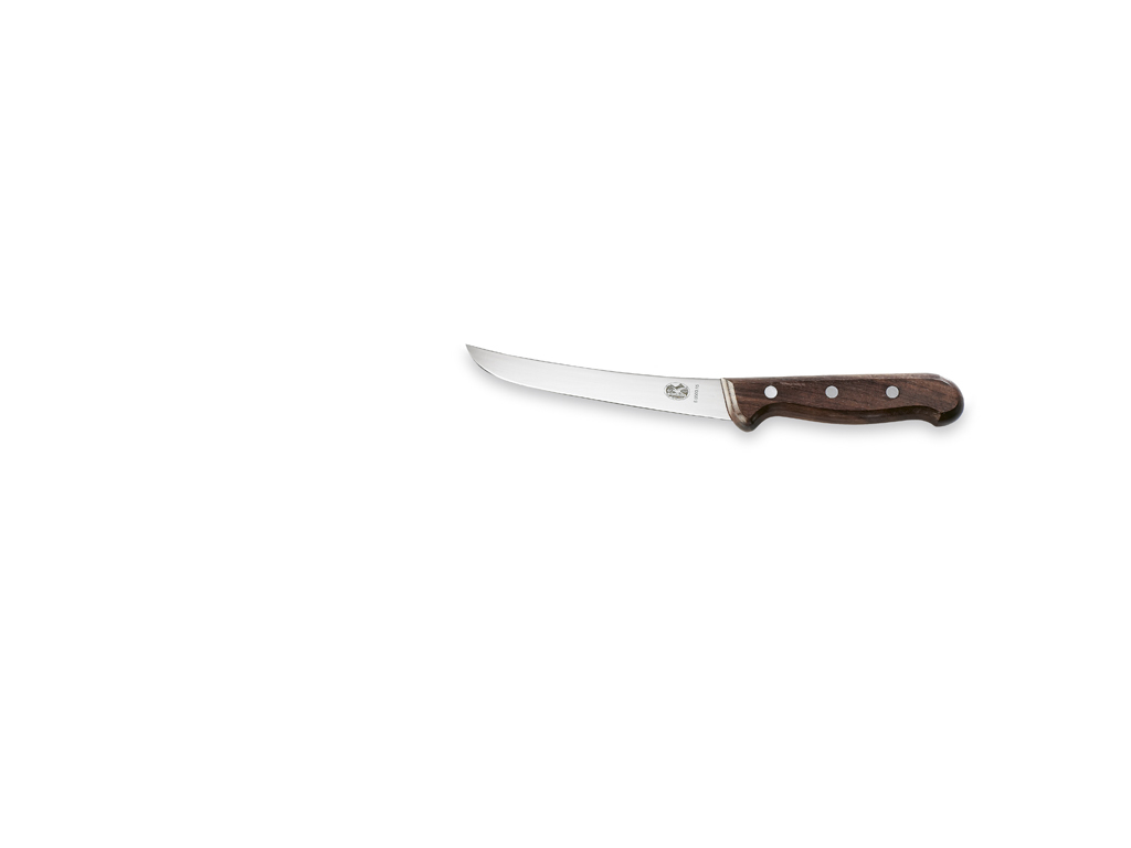 Deboner, 15 cm, Victorinox, Wooden handle, with curve