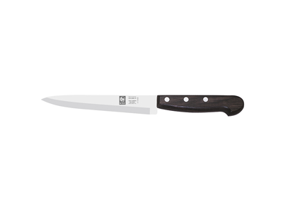 Herb Knife with Stainless Steel, Brown, Size 80mm