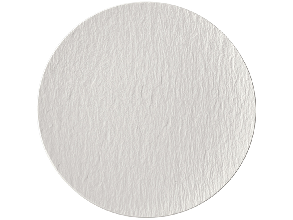 The Rock plate white Ø32 cm