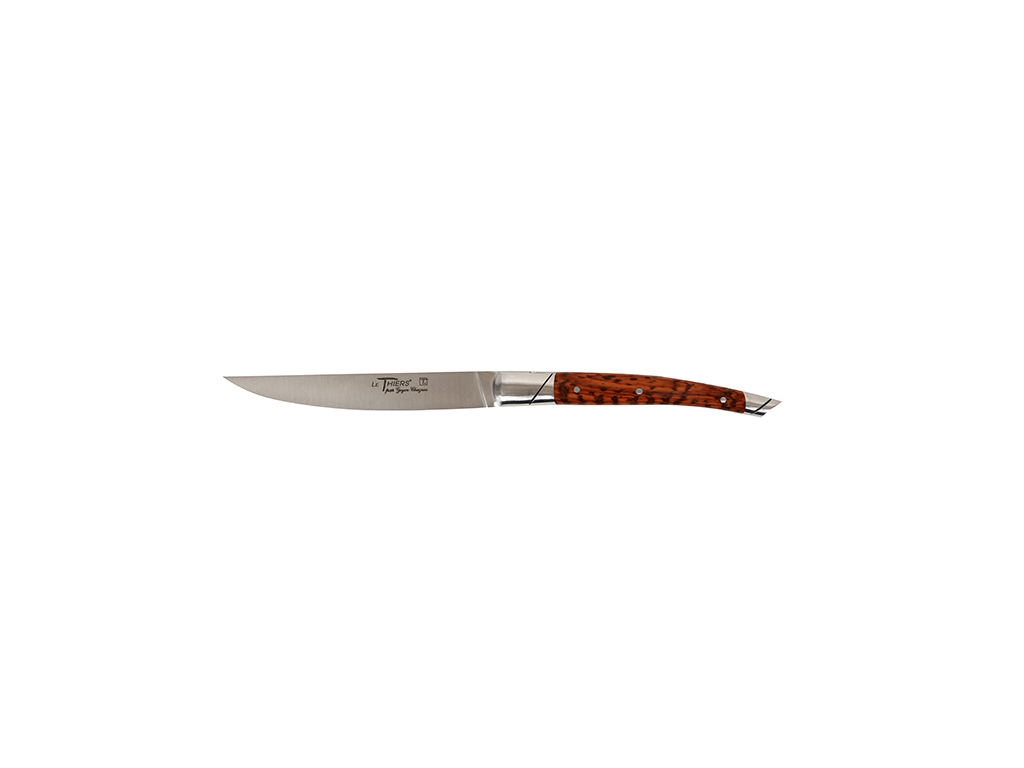 Steak knife, Le Thiers Prestige, Handle of acacia wood