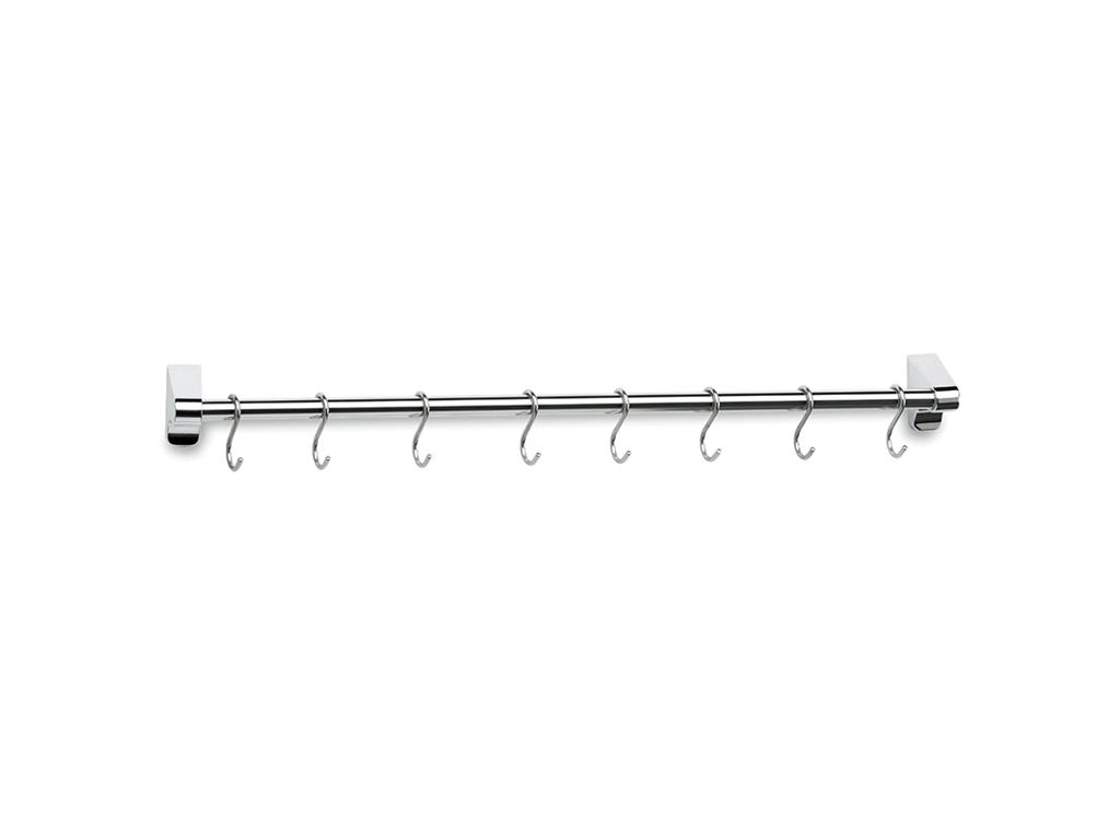 Kitchen rod with 6 S-hooks 40 cm