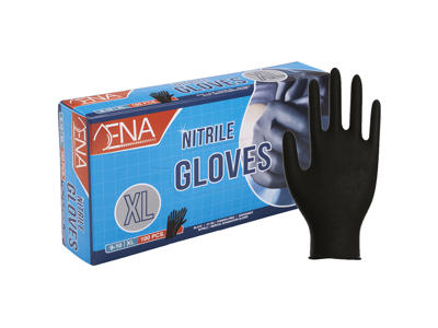 Disposable Glove Black XL Nitrile 100 pcs.