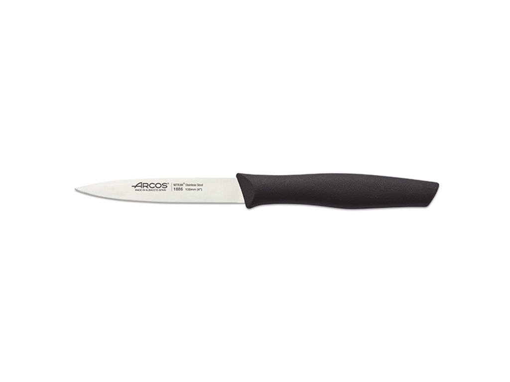 Peeling knife, 10 cm, Arcos Nova, Black