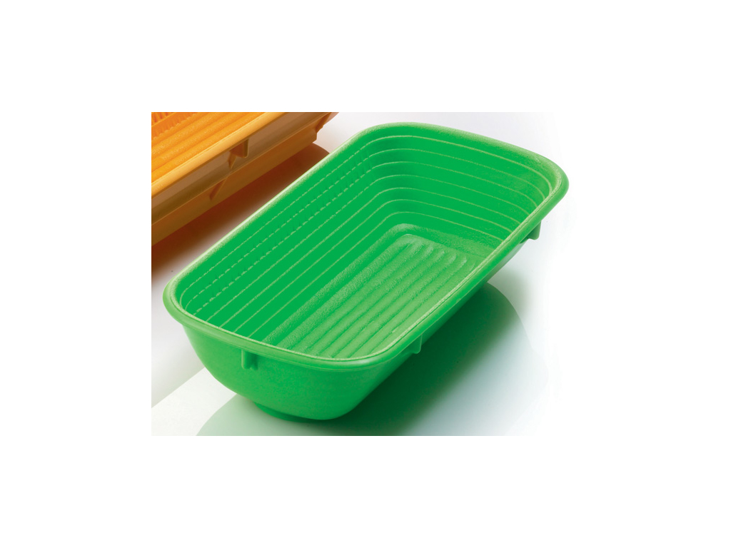 Rising basket Oval 12x27 cm 500 grams Green