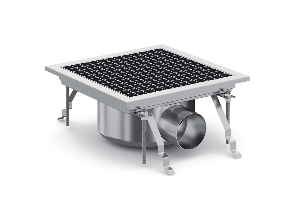 Floor drain RF 300x300x131 mm