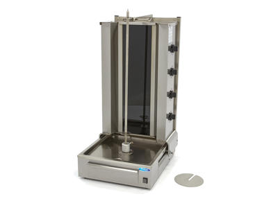 Kebab grill Electric 35 kg 400 V 6000 W