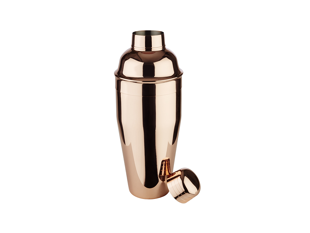 Shaker blank copper Ø9 cm 70 cl
