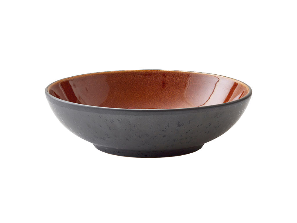 Bowl Pasta Ø20 cm Black/Amber BITZ