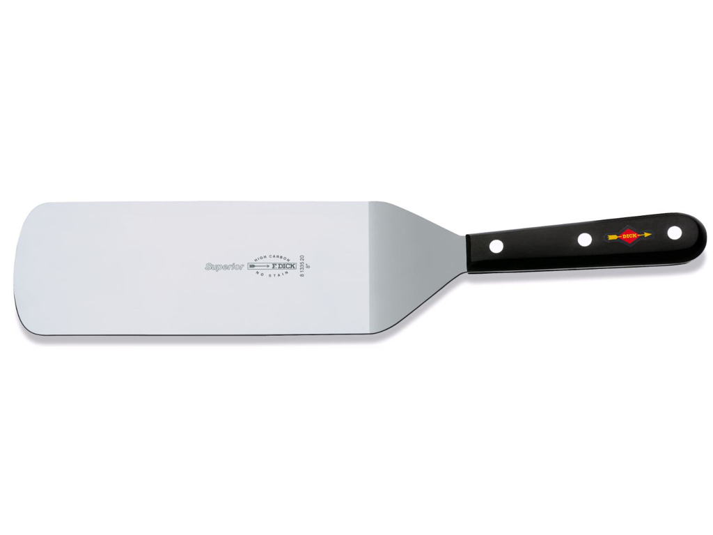 Palette, angled, 20x7.6 cm, F. Dick