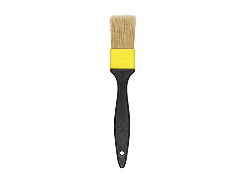 Flat brush 40 mm with plastic handle