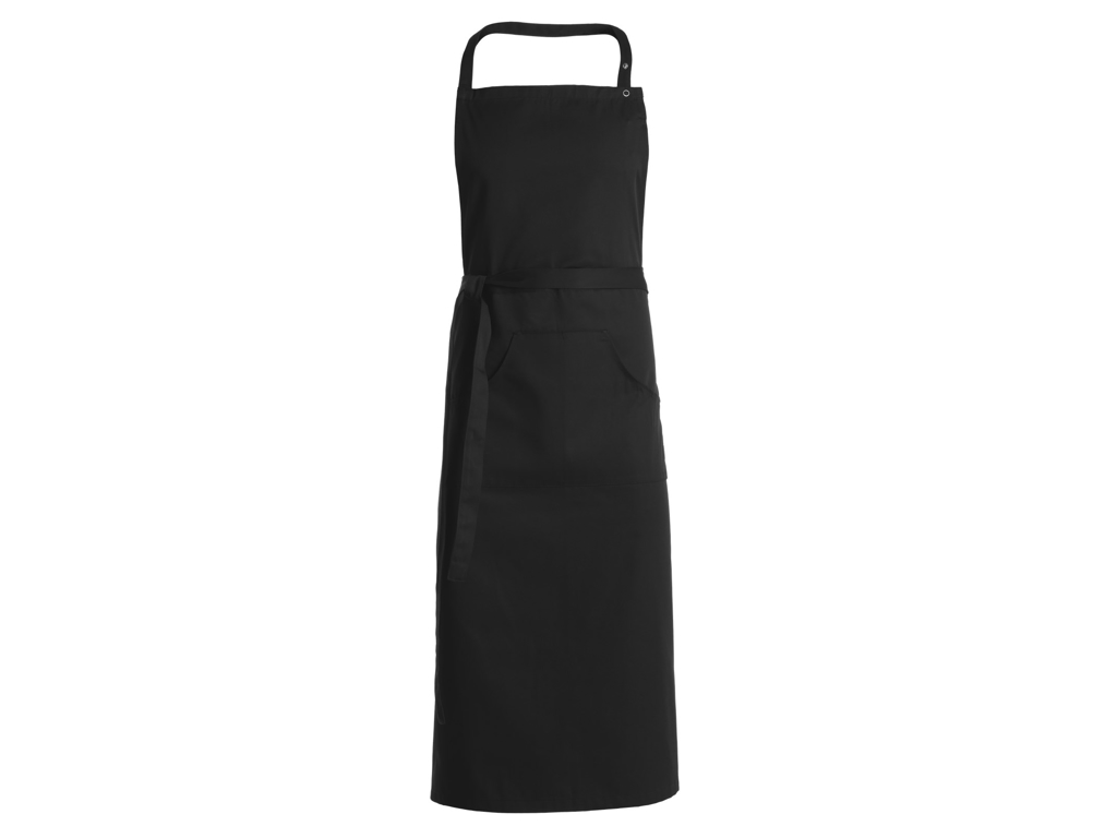 Black Bib Apron 100x105 cm