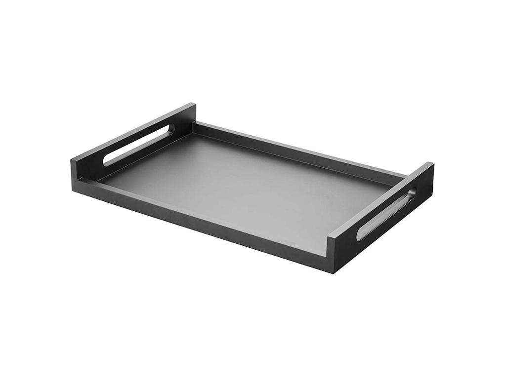Tray Large 60x40 cm Black lacquered wood Inspired By