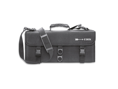 Folder without content, 11 compartments, F. Dick, Fabric, Hard, Black