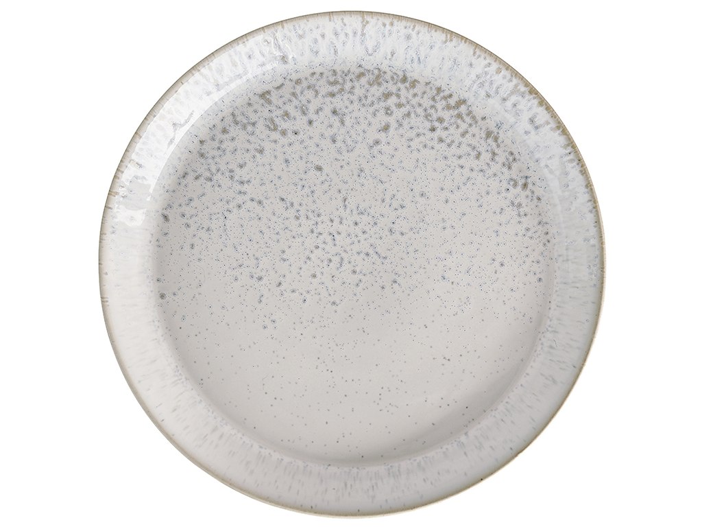 Tallerken Ø21,5cm Kiln Hvid