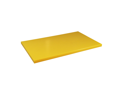 Cutting board polyd Yellow 50x30x2 with dup
