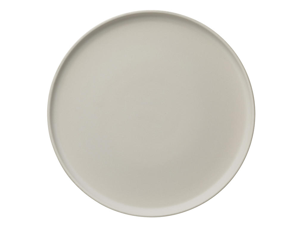 Plate - Stoneware - White - Ø33cm - 30mm - Dishwasher Safe - Stackable
