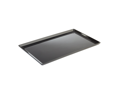 Melamine tray black 53 x 32.5 cm, H:3 cm