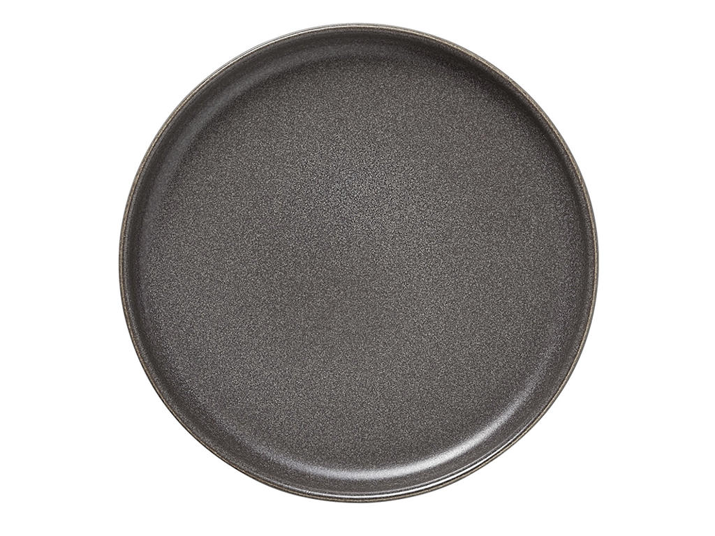 Plate - Stoneware - Gray - Ø 17.5cm - 25mm