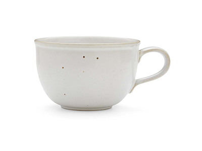 Kop med hank 600ml Minerals Hvid