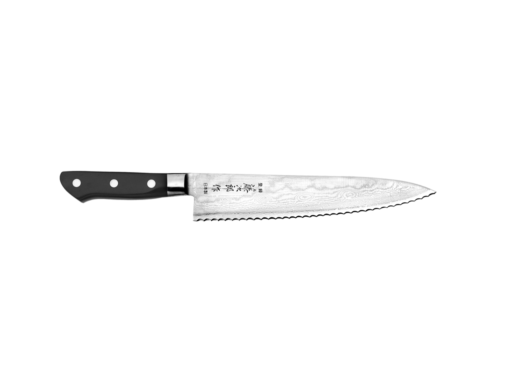 Tojiro Pro Bread Knife 24 cm, 63 layers