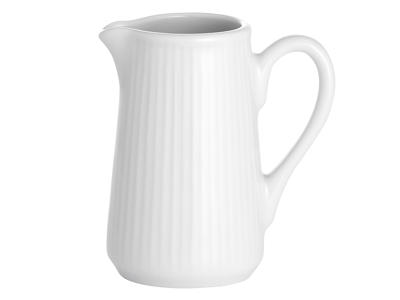 Jug Plissé 13 cl White