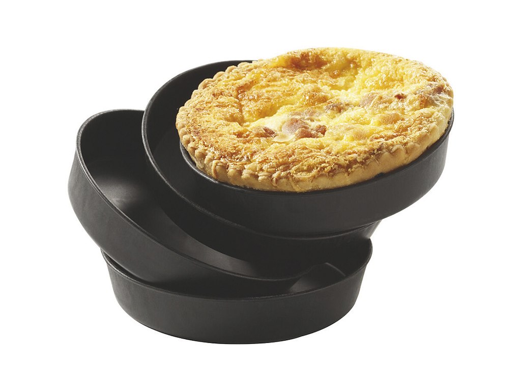 Form rund Ø 10 cm H:2 Exoglass 12 stk