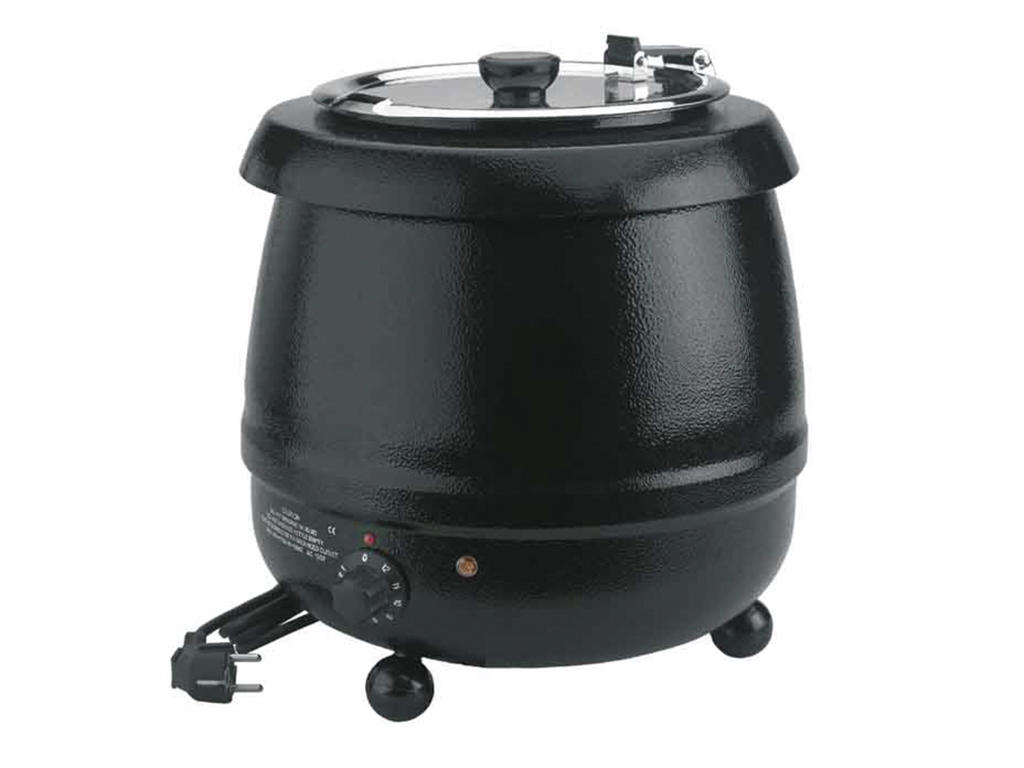 Soup warmer black Lacor 10 liters