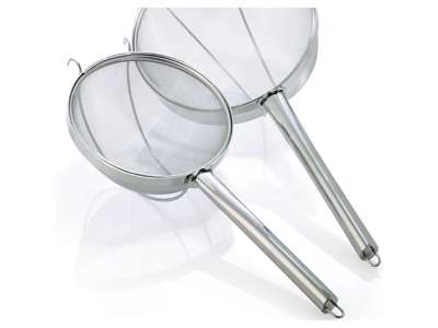 Prof. sieve, stainless 26 cm. with insert